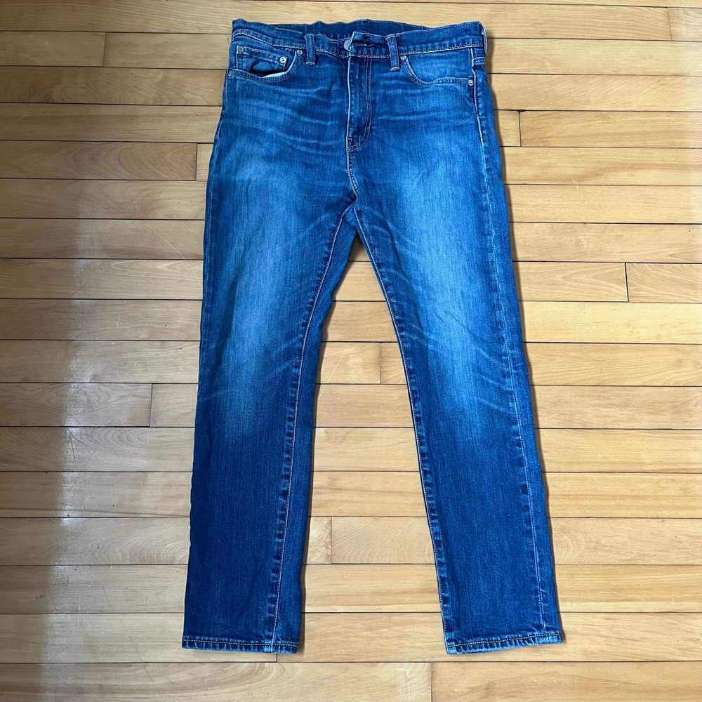 Levis 510 Skinny Fit Jeans Mens 32x30 Medium Wash Blue Denim 05510-0394